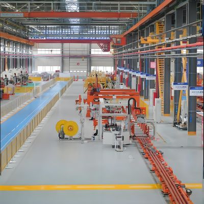 comprar Máquina automática de moldeado de rodillos personalizada 8000mm 10kw Línea de producción sísmica online manufacture