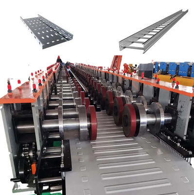 comprar 5500W Máquina de moldeado de rollo de bandeja de cable Tratamiento térmico Máquina de fabricación de acero online manufacture