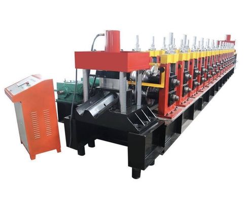 comprar 10 - 30 m/min Máquina de moldeado de barandillas de la carretera Equipo de moldeado de rollos 11KW online manufacture