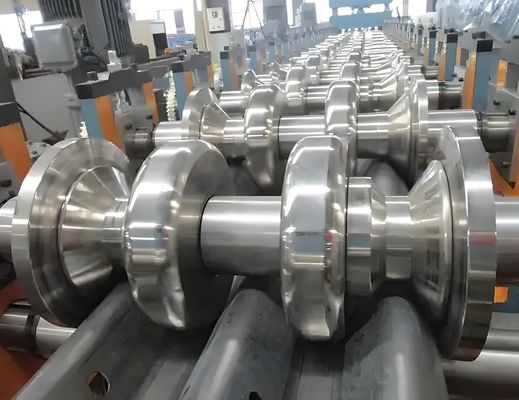 comprar Q235 Q345 Máquina para hacer barandillas de carreteras Máquina para formar rodillos de rodillos de metal online manufacture