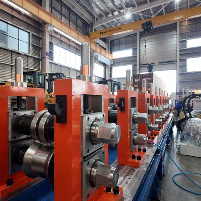 Máquina Formadora de Correderas de Alta Velocidad con Control PLC y Corte Hidráulico